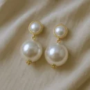 Classic Pearl Statement Earrings – Minimal Yet Bold
