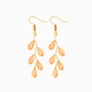 Floral Vine-Inspired Dangling Earring