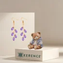 Floral Vine-Inspired Dangling Earring