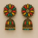 Multicolor Antique Jhumka Earrings for Women – Ethnic Party Wear