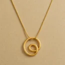Aura Loop Pendant Necklace for Women | Elegant Minimalist Style